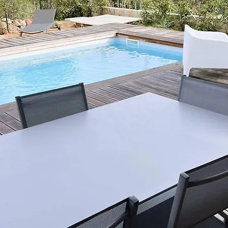 Villa Copines, 4 Pers, Piscine Chauffee, 5 Mn Cirendinu
