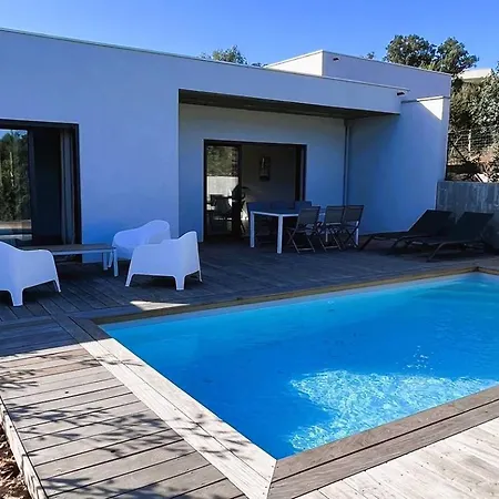 Villa Copines, 4 Pers, Piscine Chauffee, 5 Mn